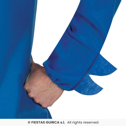 Feestbazaar Sonic Onesie Volwassenen