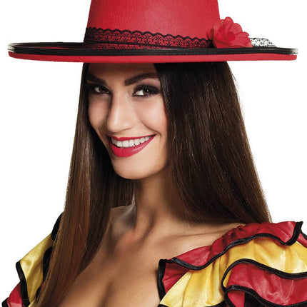Feestbazaar Spaanse Hoed Señorita