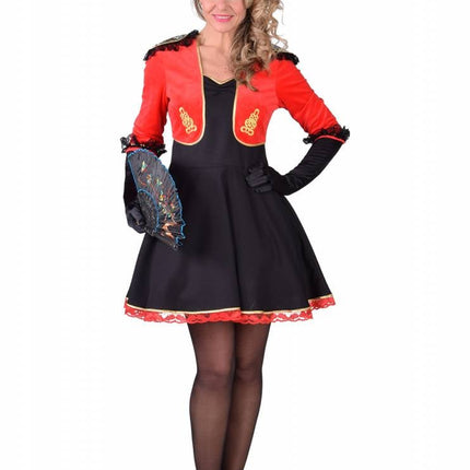 Feestbazaar Spaanse Jurk Kort Vrouw