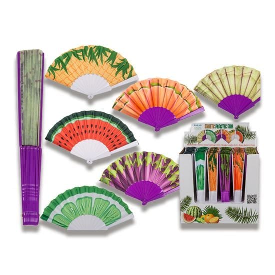 Feestbazaar Spaanse waaier fruit 40 cm