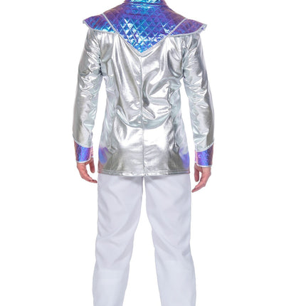 Feestbazaar Space Jacket Metallic Heren