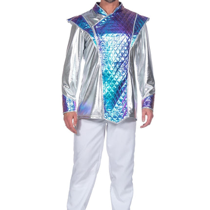 Feestbazaar Space Jacket Metallic Heren