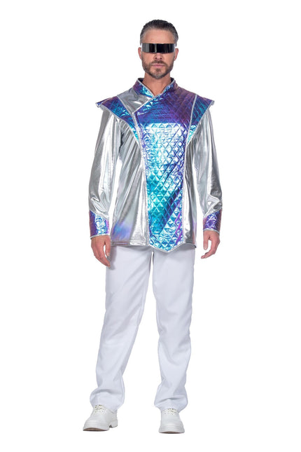 Feestbazaar Space Jacket Metallic Heren