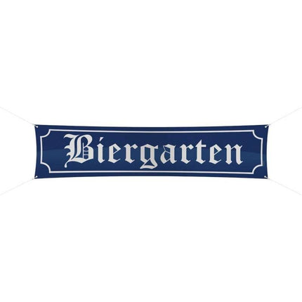 Feestbazaar Spandoek Biergarten 180x40cm