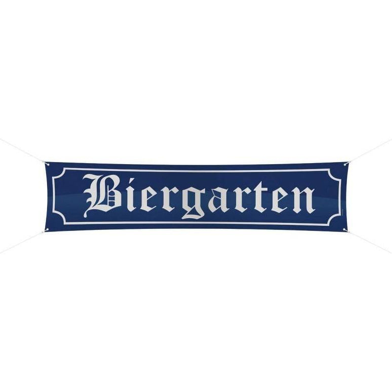 Feestbazaar Spandoek Biergarten 180x40cm