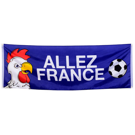 Feestbazaar Spandoek Frankrijk - Allez France