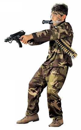 Feestbazaar Special Force legerpak kind