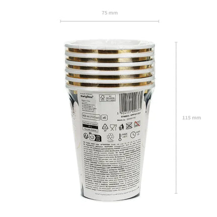 Feestbazaar Spider Cups Groot 400ml (6st)