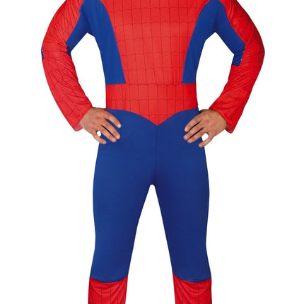 Feestbazaar Spiderman Kostuum Man