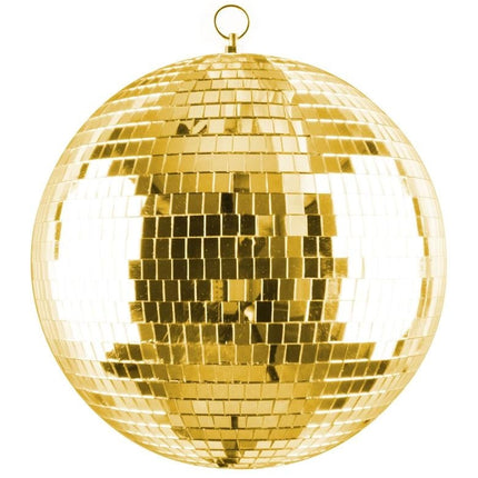 Feestbazaar Spiegelbal Goud 30cm