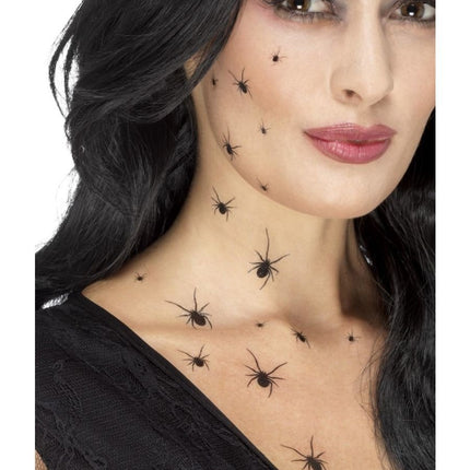 Feestbazaar Spinnen Tattoo stickers