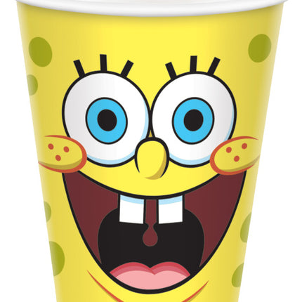 Feestbazaar Spongebob Bekers 250ml (8st)