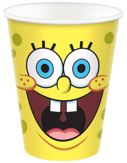 Feestbazaar Spongebob Bekers 250ml (8st)