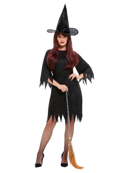 Feestbazaar Spooky Witch heksenkostuum budget
