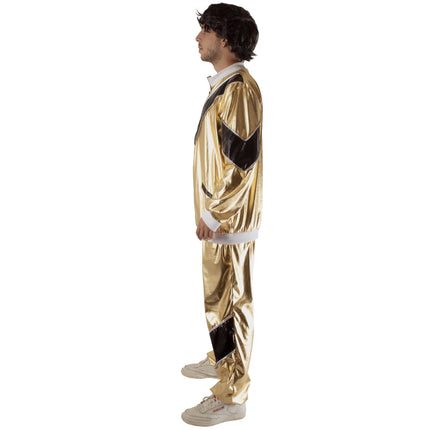 Feestbazaar Sportpak Goud Simon