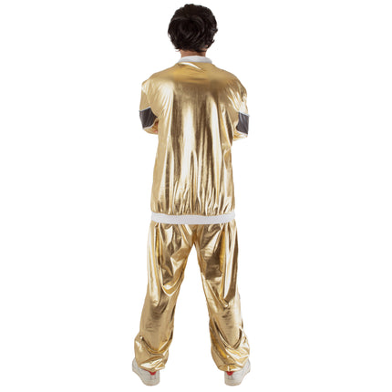 Feestbazaar Sportpak Goud Simon