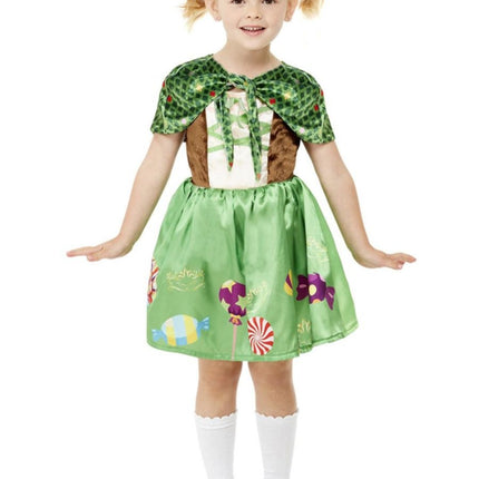 Feestbazaar Sprookjesjurkje Grietje Groen Kind