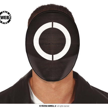 Feestbazaar Squid Game Masker Cirkel Volwassenen