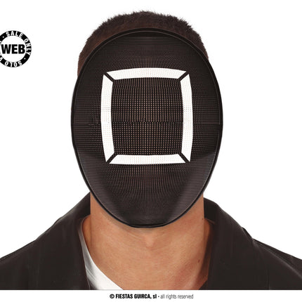 Feestbazaar Squid Game Masker Vierkant Volwassenen