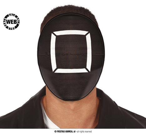 Feestbazaar Squid Game Masker Vierkant Volwassenen