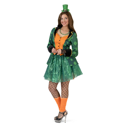 Feestbazaar St. Patricks Day Slipjas Dames Groen/Oranje