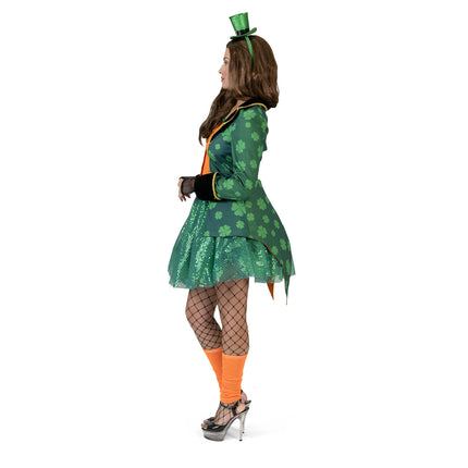 Feestbazaar St. Patricks Day Slipjas Dames Groen/Oranje