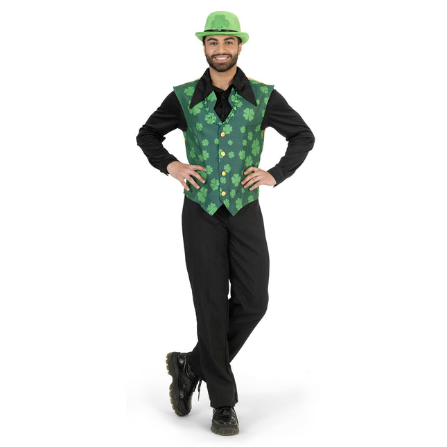 Feestbazaar St. Patricksday Gilet Heren