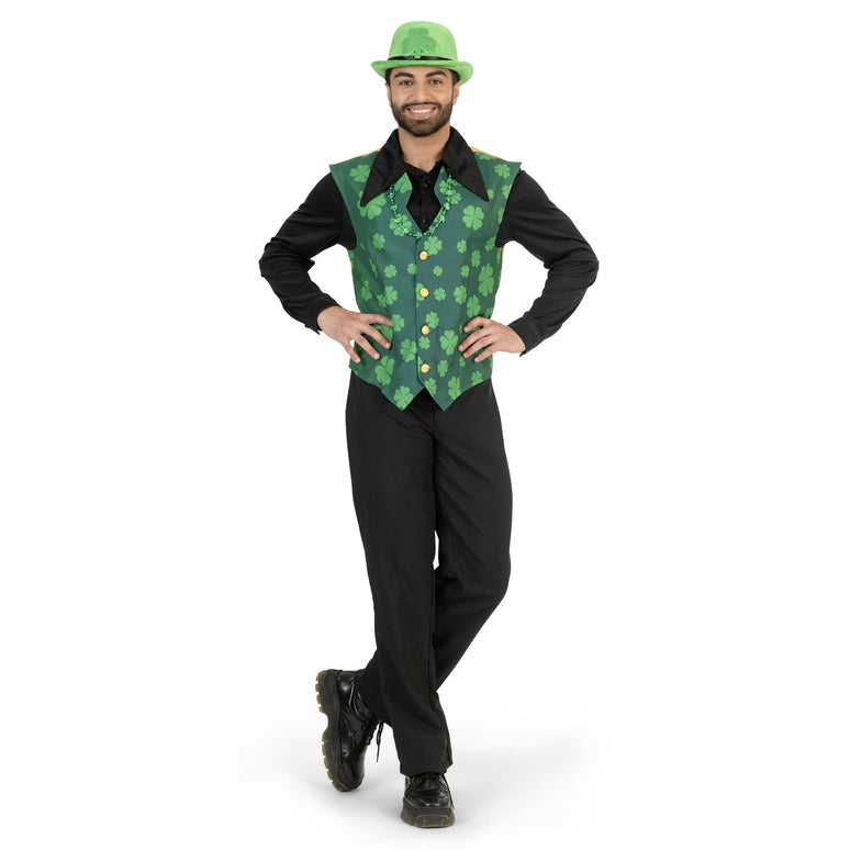 Feestbazaar St. Patricksday Gilet Heren