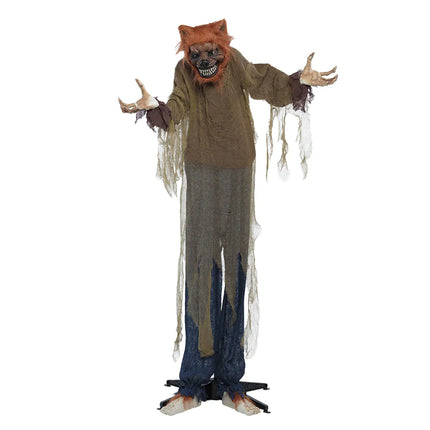 Feestbazaar Staande decoratie Gemene wolf (160 cm)