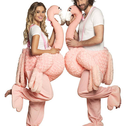 Feestbazaar Stap in kostuum Flamingo