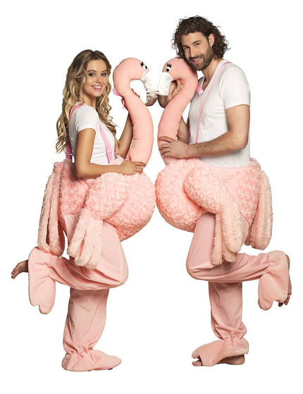 Feestbazaar Stap in kostuum Flamingo