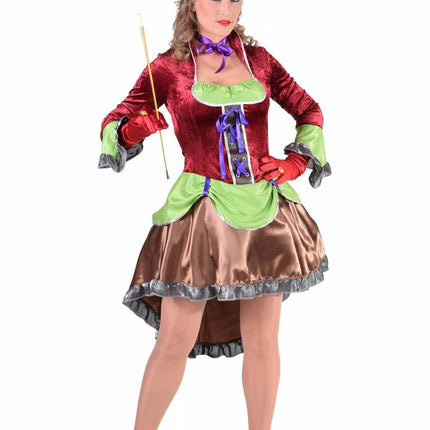 Feestbazaar Steampunk 'burlesque' kostuum vrouw