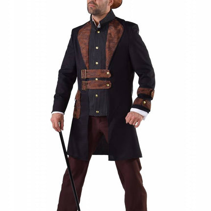 Feestbazaar Steampunk heer kostuum elite