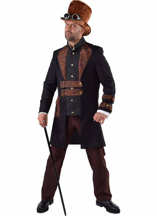 Feestbazaar Steampunk heer kostuum elite