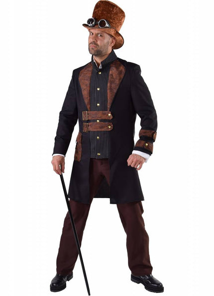 Feestbazaar Steampunk heer kostuum elite
