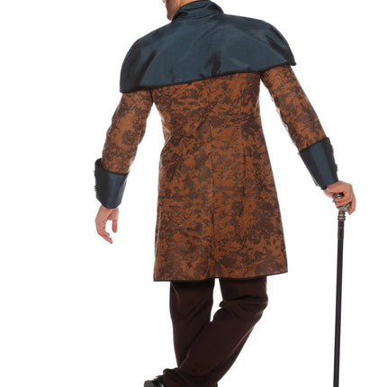 Feestbazaar Steampunk Herenkostuum Blue Premium
