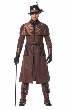 Feestbazaar Steampunk jas luxe