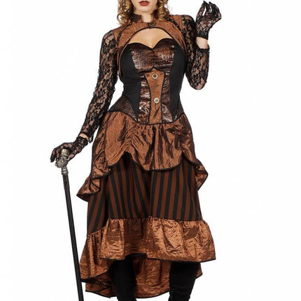 Feestbazaar Steampunk jurk elite Victoria