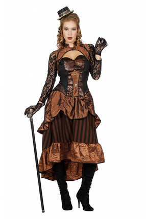Feestbazaar Steampunk jurk elite Victoria