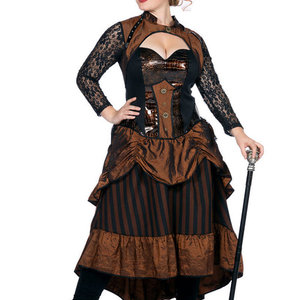 Feestbazaar Steampunk jurk elite Victoria