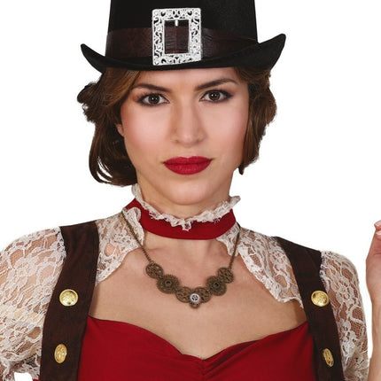 Feestbazaar Steampunk Ketting Industrieel