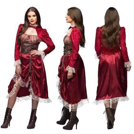 Feestbazaar Steampunk Kostuum Almira