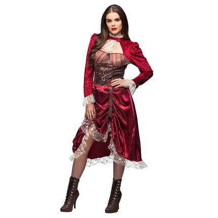Feestbazaar Steampunk Kostuum Almira