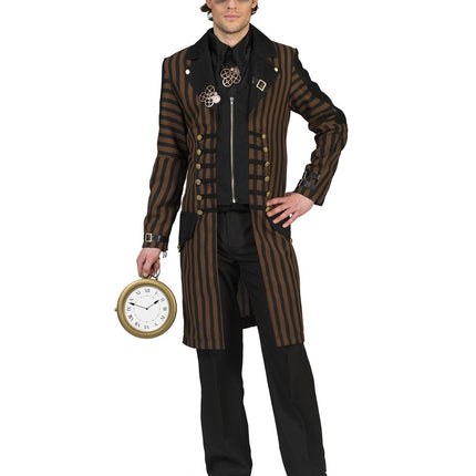 Feestbazaar Steampunk Kostuum Heren Steve
