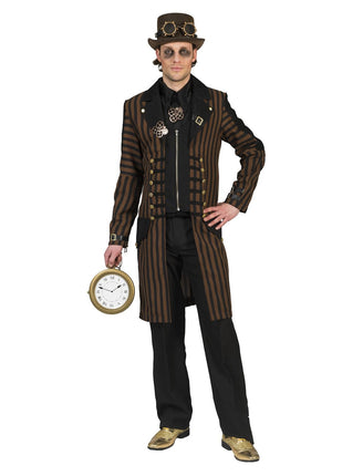 Feestbazaar Steampunk Kostuum Heren Steve
