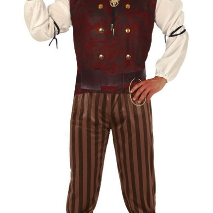 Feestbazaar Steampunk Kostuum Man Nathan