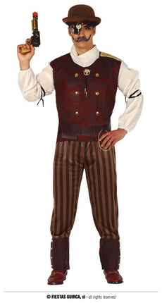 Feestbazaar Steampunk Kostuum Man Nathan