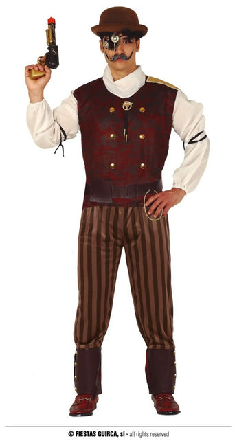 Feestbazaar Steampunk Kostuum Man Nathan