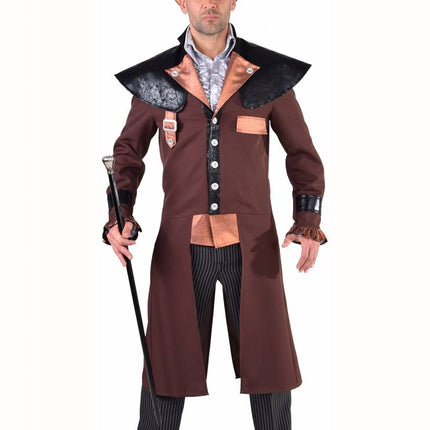 Feestbazaar Steampunk outfit man luxe
