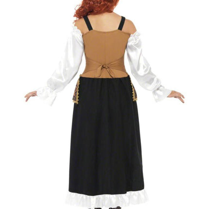 Feestbazaar Steampunk Pirate Wench kostuum